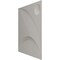 Ekena Millwork 19 5/8in. W x 19 5/8in. H Ezra EnduraWall Decorative 3D Wall Panel Covers 2.67 Sq. Ft. WP20X20EZGHC - alternate 3